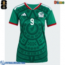 Fotballdrakt Dame Mexico Raul Jimenez #9 Hjemmedrakt VM 2026 Kortermet
